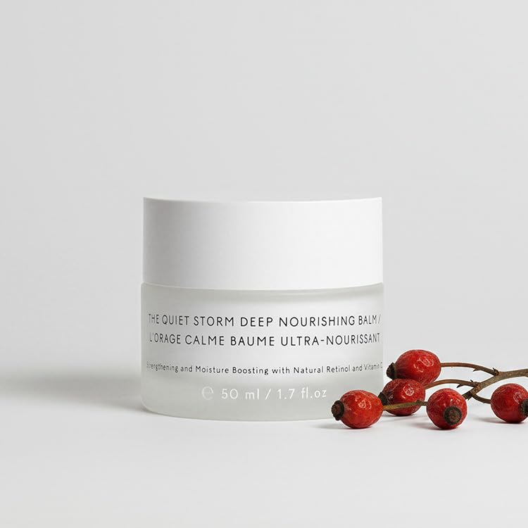 The Untamed Quiet Storm packaging displayed on a clean vanity to inspire daily use.