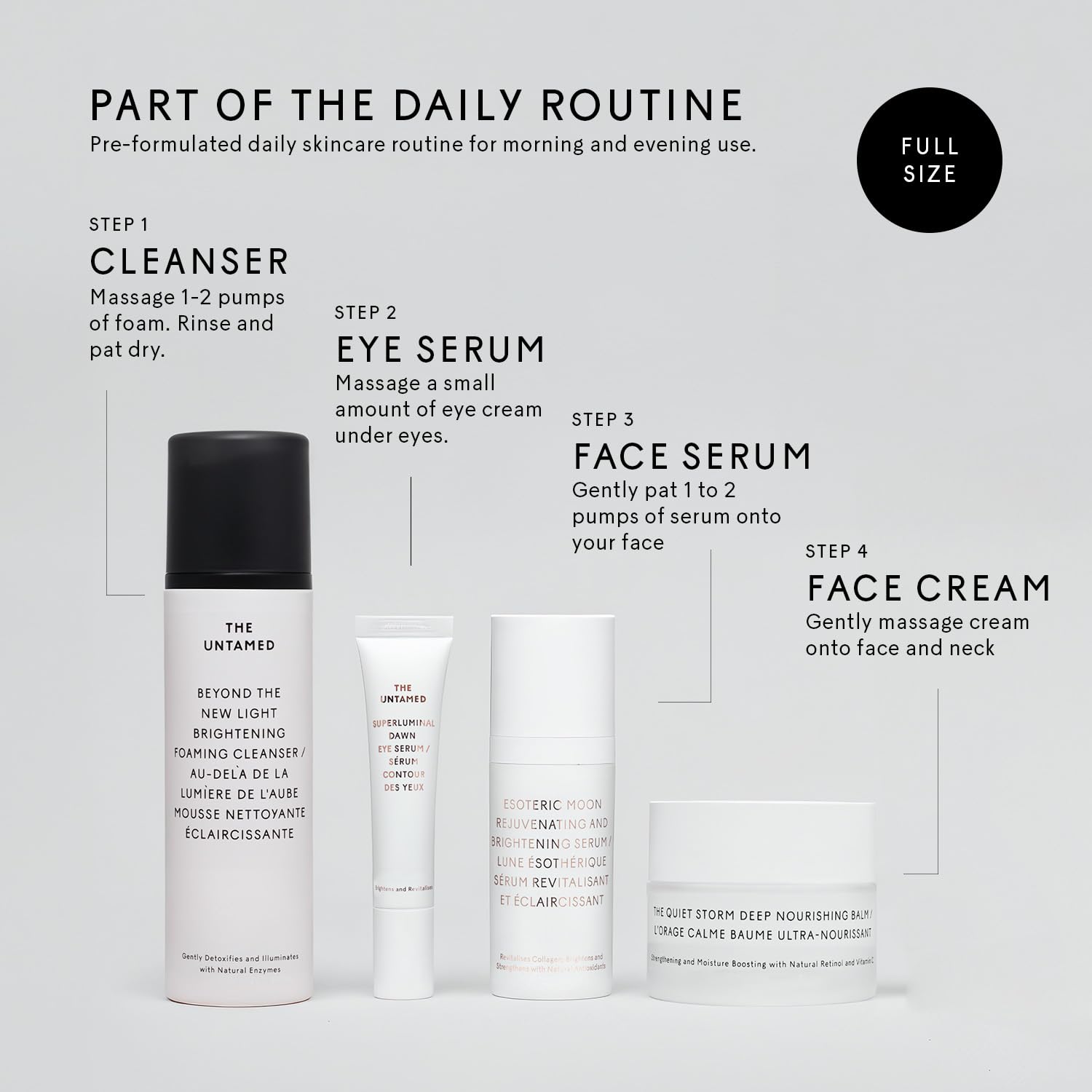 Cocoa seed extract nourishes the under-eye skin for smoother feel.
