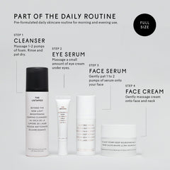 Cocoa seed extract nourishes the under-eye skin for smoother feel.