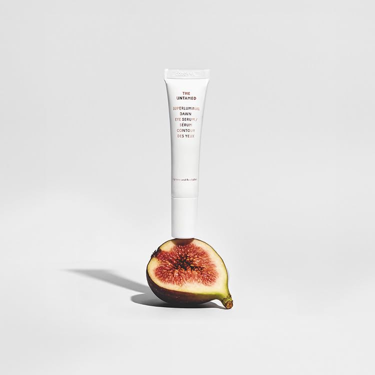The Untamed serum leaves a hydrated, radiant under-eye look.