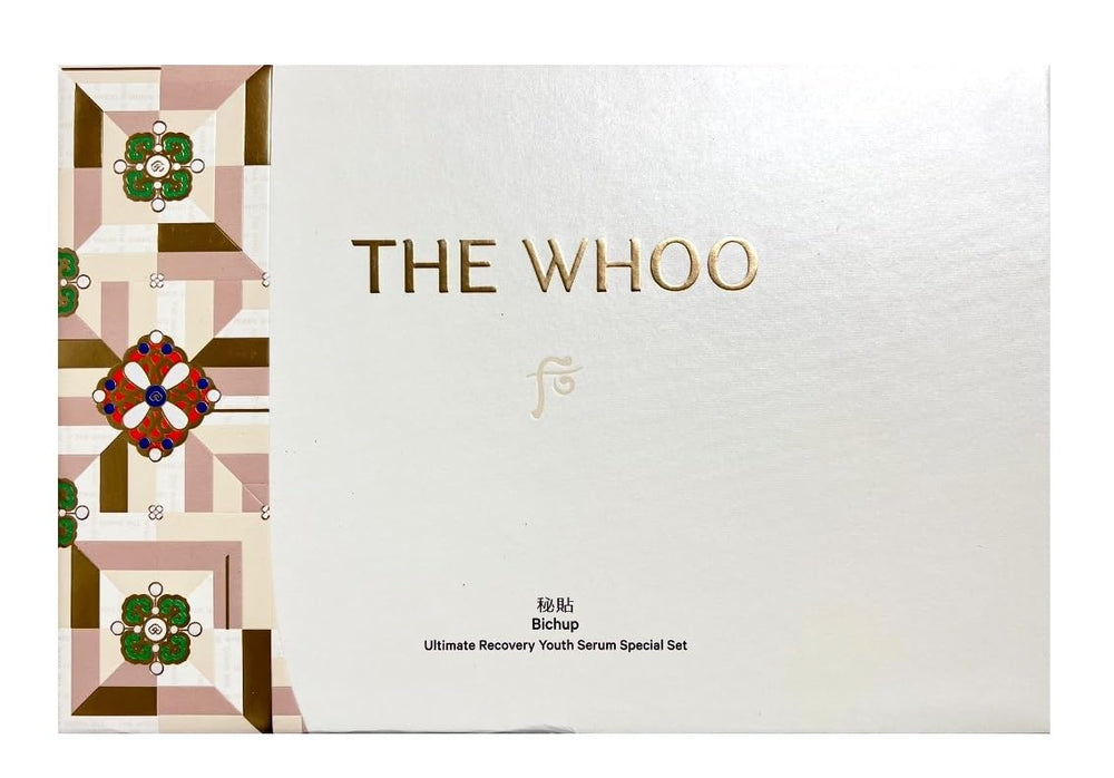 THE WHOO Bichup serum texture close-up showing silky finish.