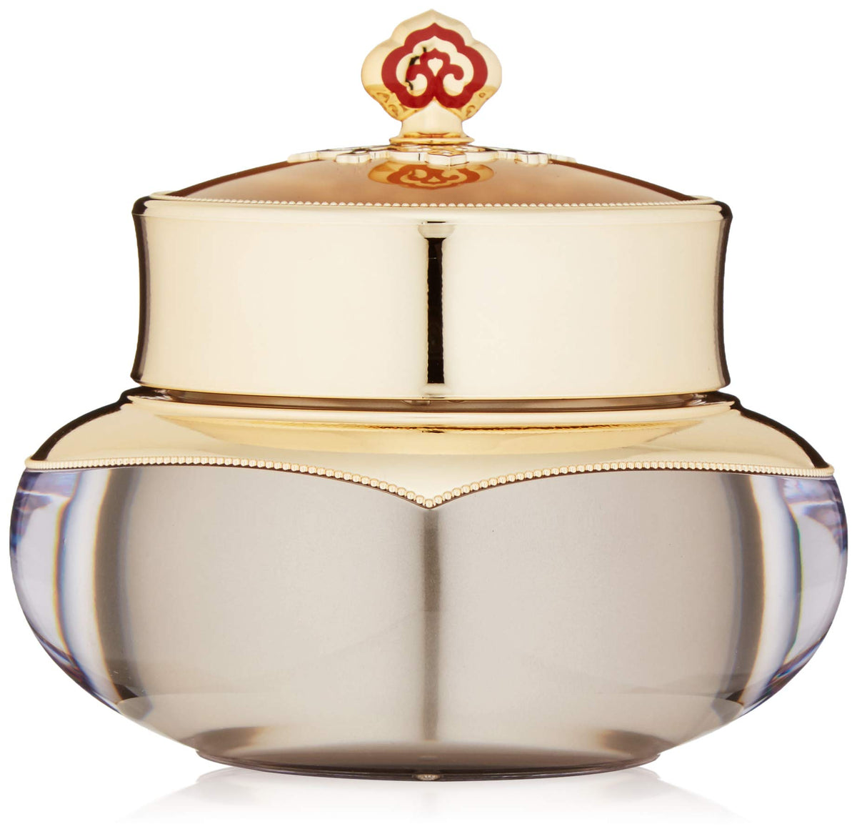 The History of Whoo Cheongidan Hwahyun Cream bottle close-up for premium hydration and radiance.