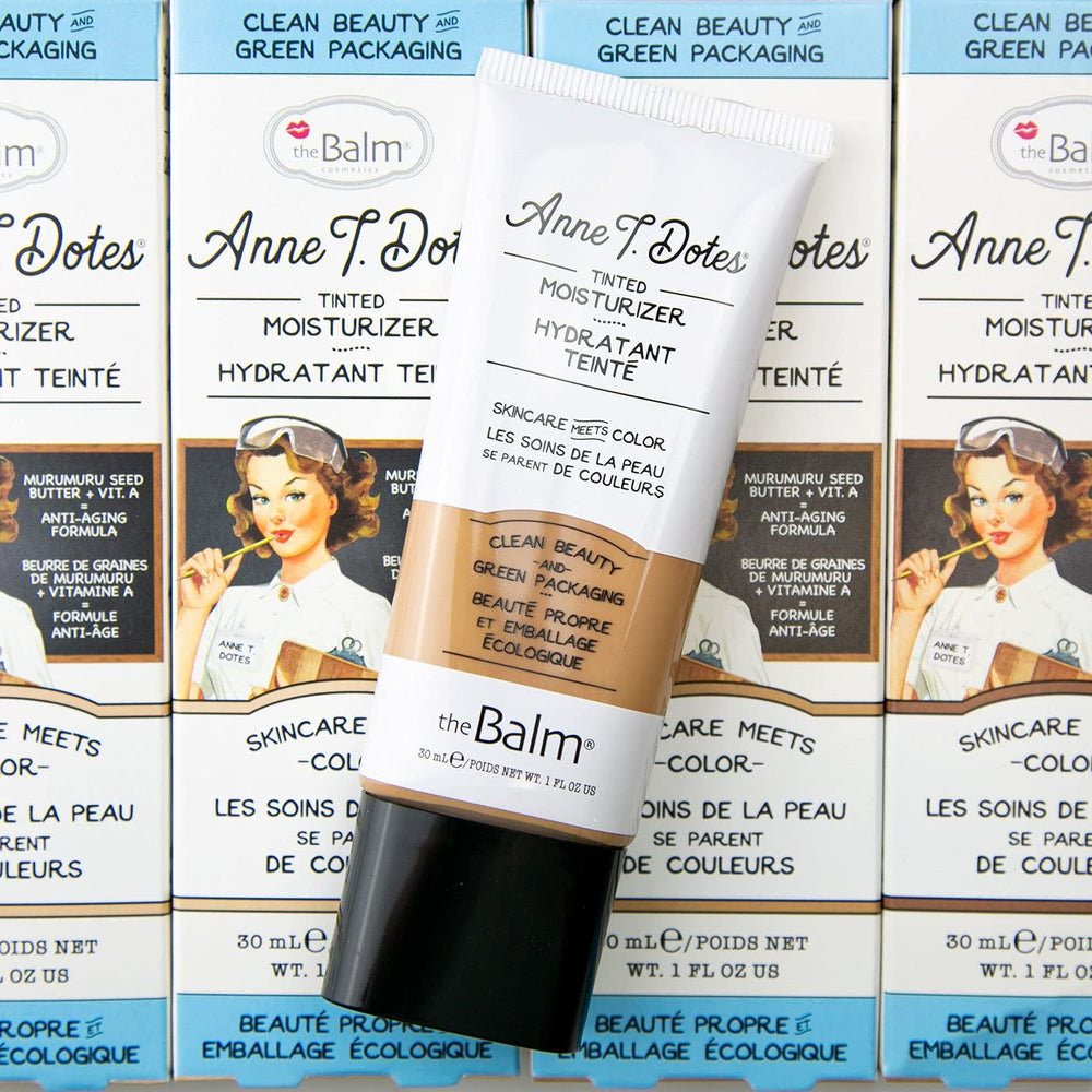 theBalm Anne T. Dotes Deep bottle cap close-up for easy daily application