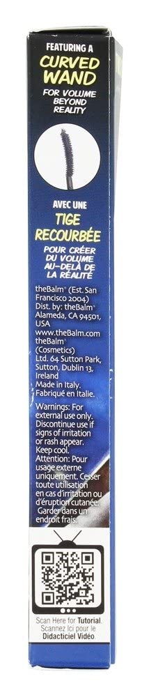 theBalm Mad Lash Mascara brush close-up enables precise application