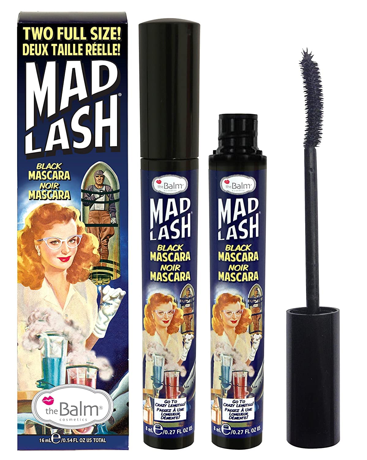 theBalm Mad Lash Mascara delivers dramatic volume for bold lashes