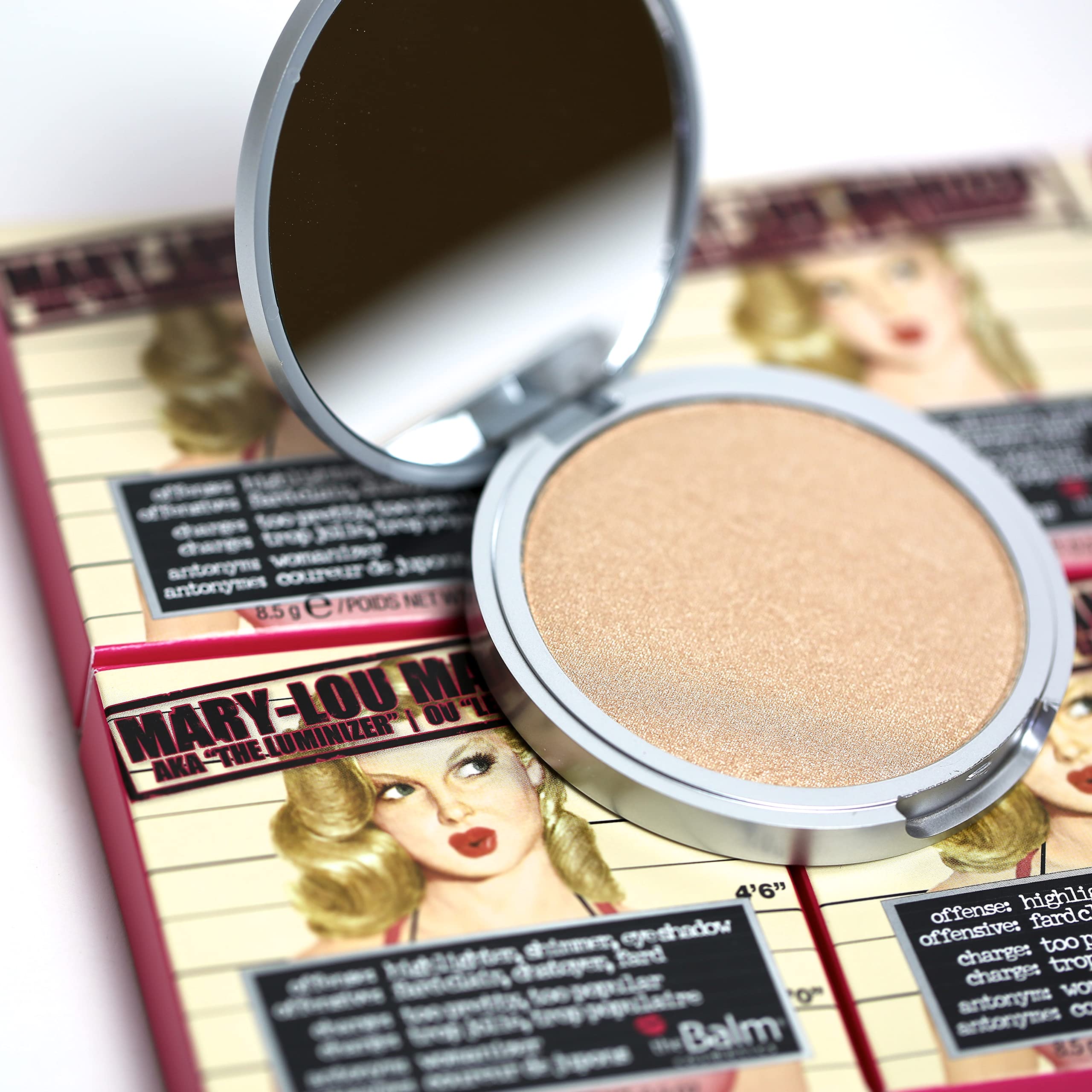 theBalm Mary-Lou Manizer luminous shimmer brightens cheeks and lids