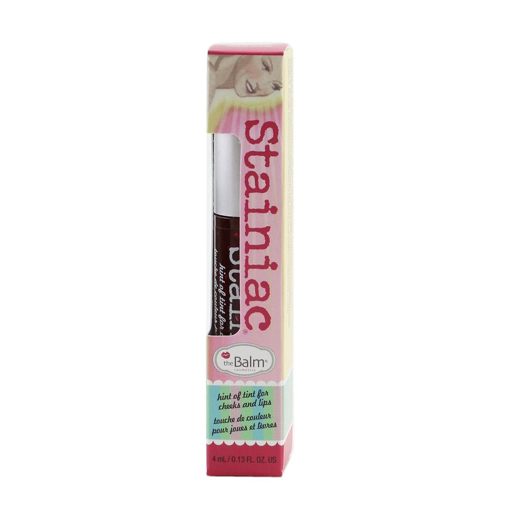 theBalm Stainiac Beauty Queen cheek wash provides versatile color on cheeks