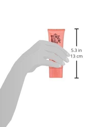 theBalm TimeBalm Face Primer makeup-finish closeup, helps color sit evenly