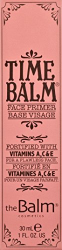 theBalm TimeBalm Face Primer silky texture closeup, effortless prep before foundation