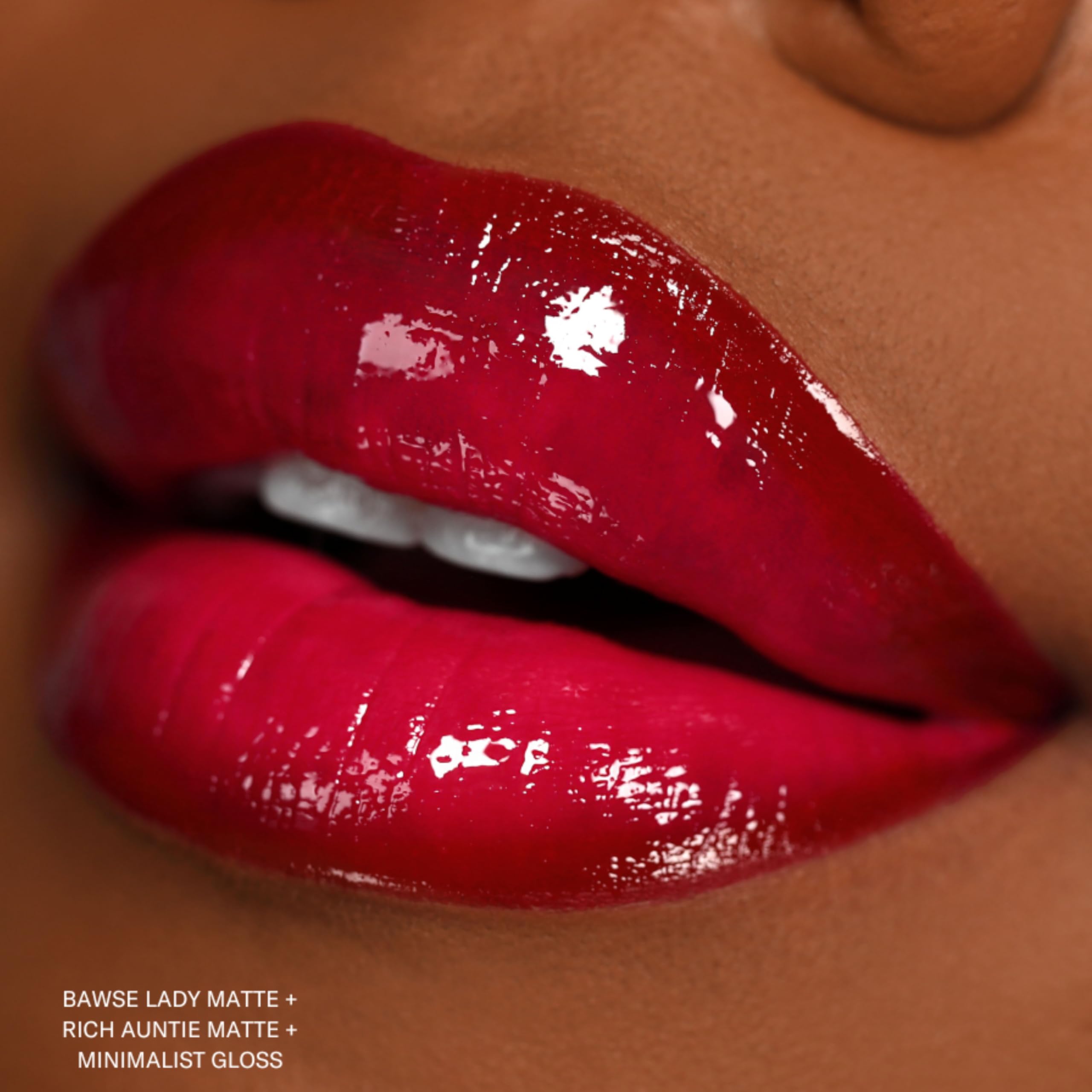 The Lip Bar Juicy Pout prep duo readies lips for smooth color.