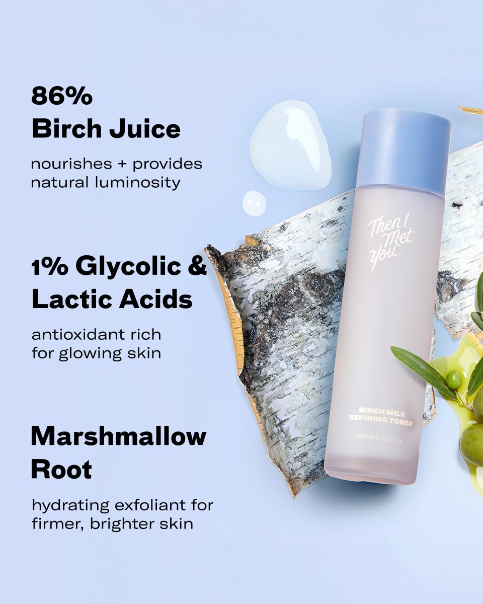 Then I Met You birch juice hydration shot emphasizes potent moisture delivery.