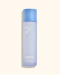 Then I Met You birch milk toner pump-dispense demonstrates easy, controlled application.