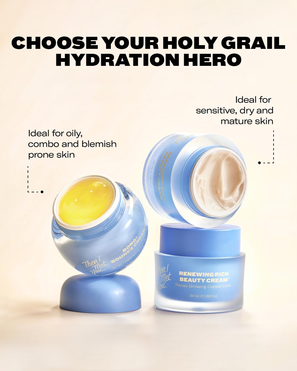 Then I Met You Bong² Bounce Cream applied under makeup for smooth wear