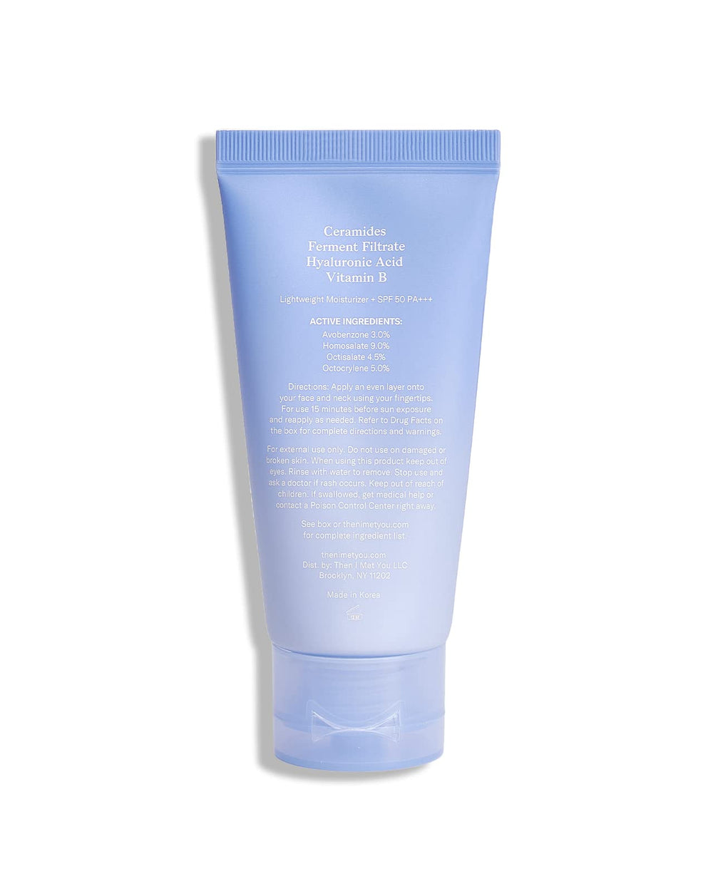 Leaping Bunny cruelty-free certification badge for Then I Met You Essence Light Sunscreen
