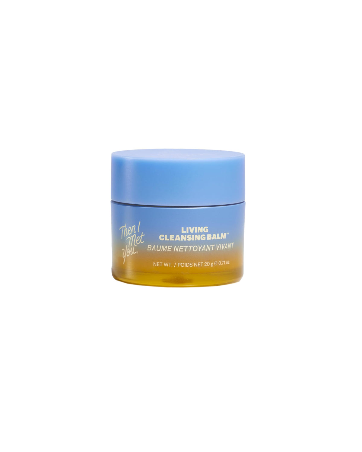 Then I Met You Living Cleansing Balm sorbet texture melts makeup gently, prepping skin for the next step.