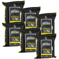 The Nobleman cleansing wipes 6-pack box for on-the-go freshness.