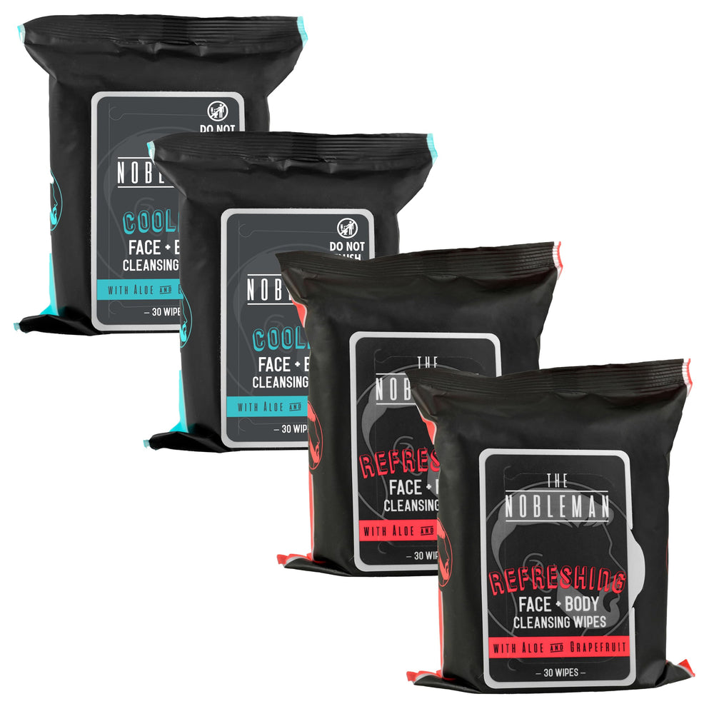 The Nobleman aloe-grapefruit travel-pack in hand shows portable freshness.
