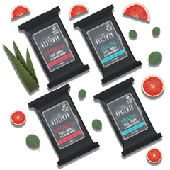 The Nobleman aloe-grapefruit pack image demonstrates on-the-go freshness for face and body.