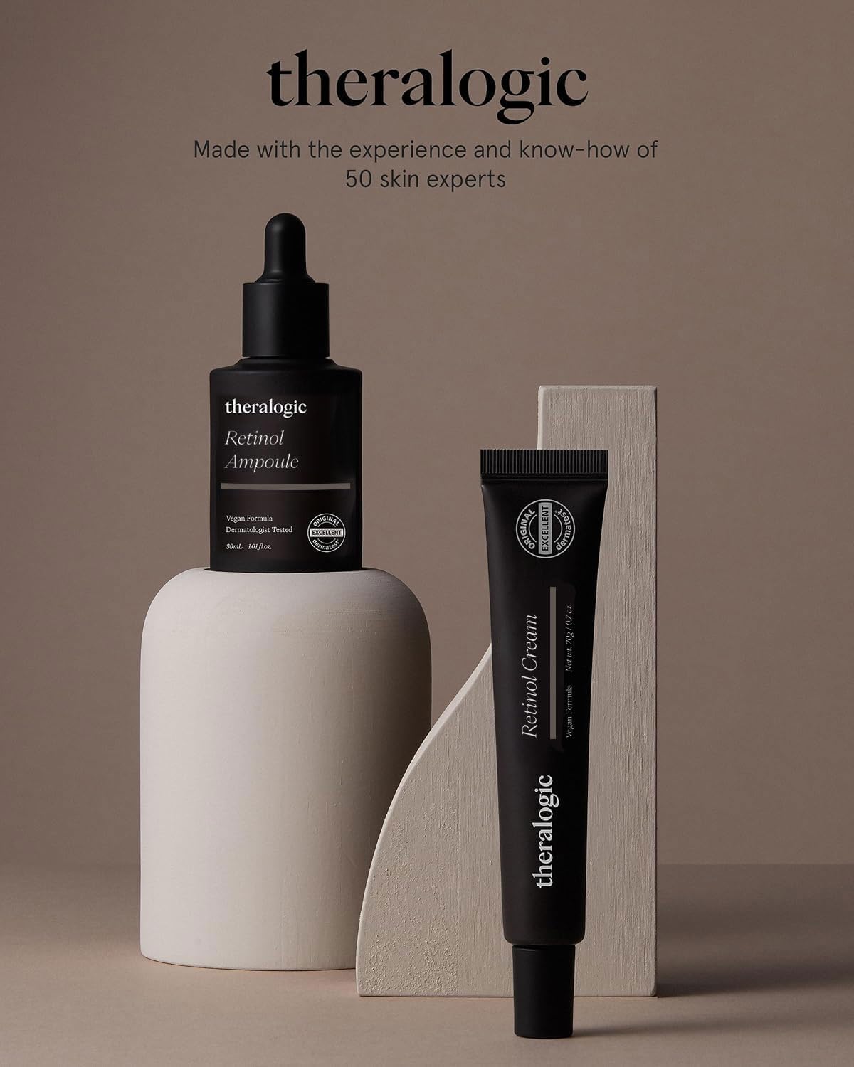 Theralogic night-use scene showing gentle application and calm ambiance