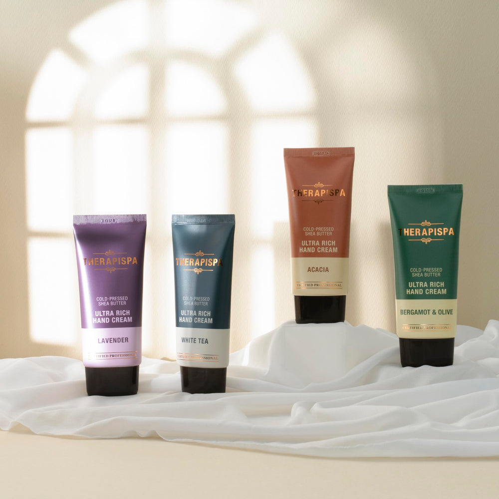 THERAPISPA soft hands after use show comfortable, non-greasy finish