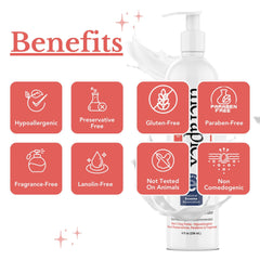 Theraplex Hydrolotion hands application demonstrates fast absorbing, non greasy texture.