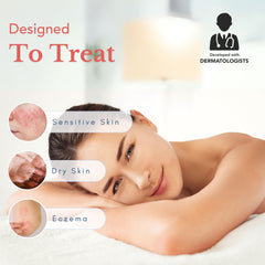 Theraplex Hydrolotion pump-dispense shows easy one hand application for hands and body.