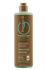 Therapy-G Antioxidant Shampoo bottle front, color-safe cleansing for fine hair