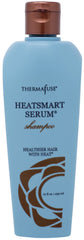 Thermafuse HeatSmart Serum Shampoo bottle front promotes color-safe cleansing for daily use.
