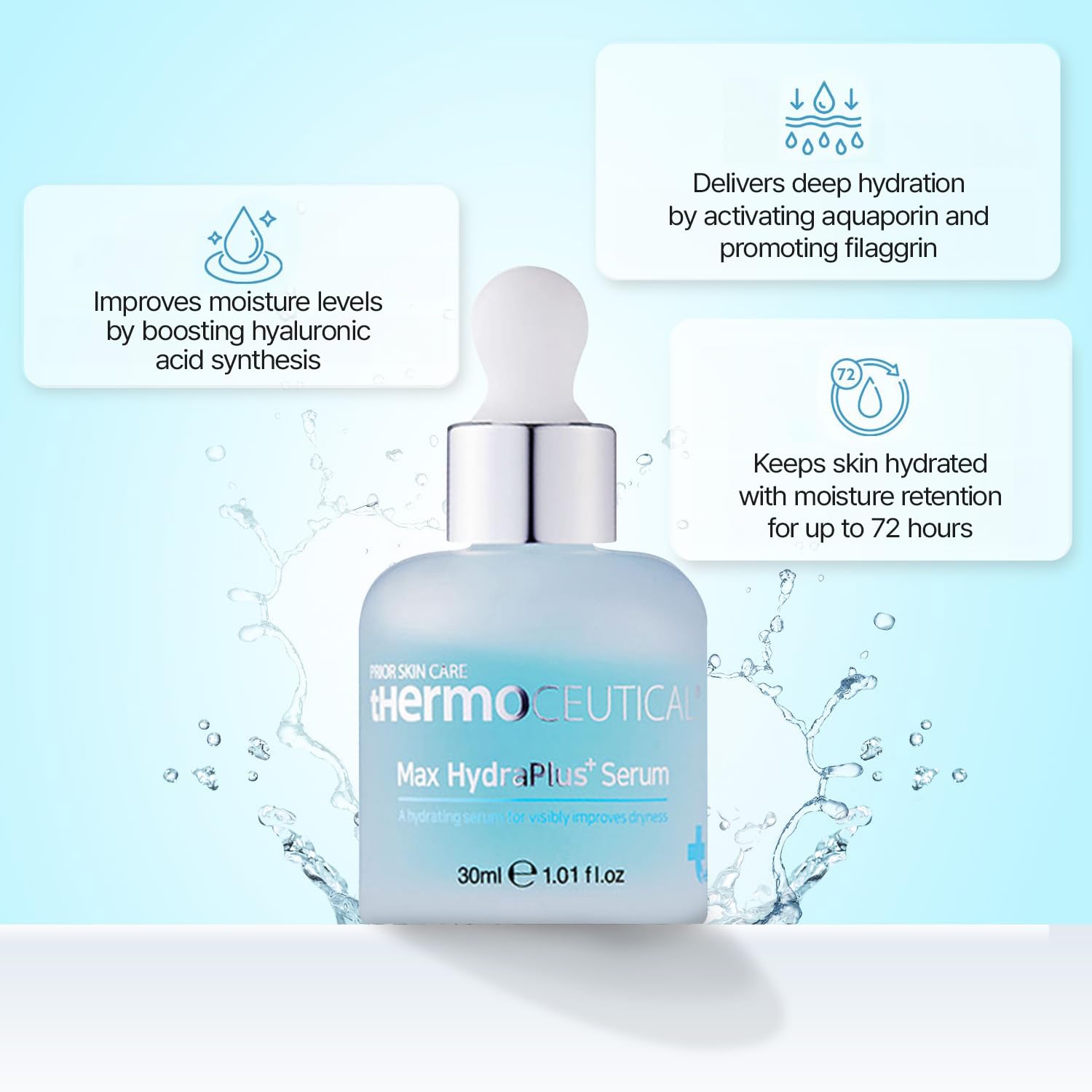 tHermoCEUTICAL Max HydraPlus+ Serum pump in action for precise application.