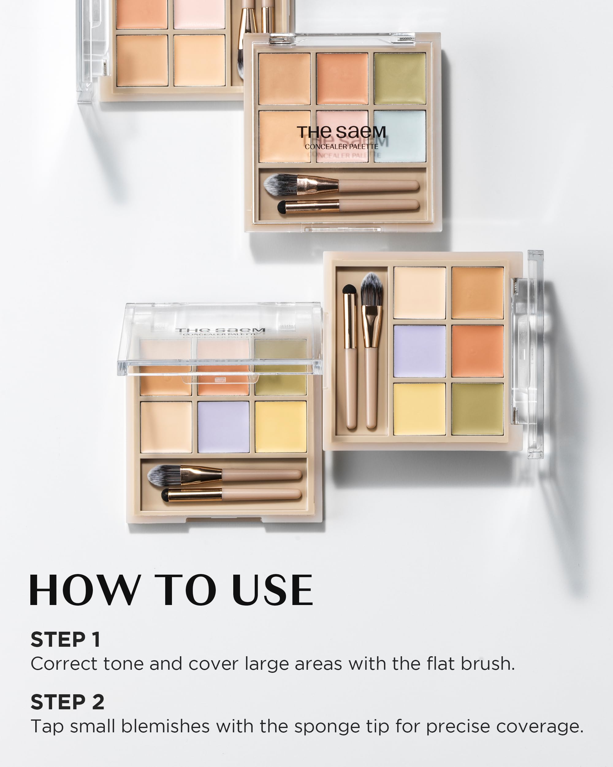 THESAEM long-wear formula delivers lasting matte look without caking.