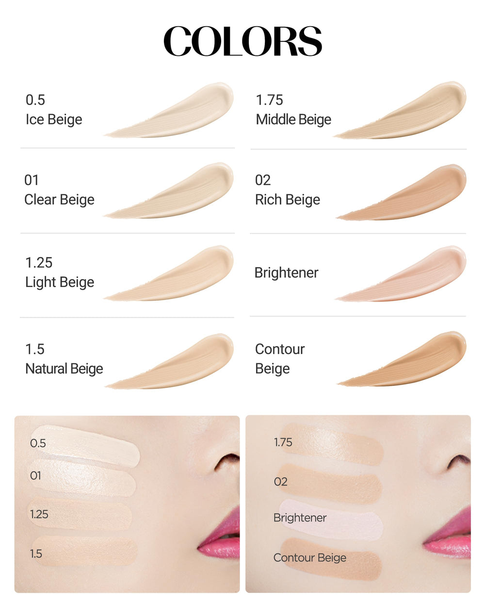 THESAEM concealer on blemishes demonstrates high-coverage spot concealment.