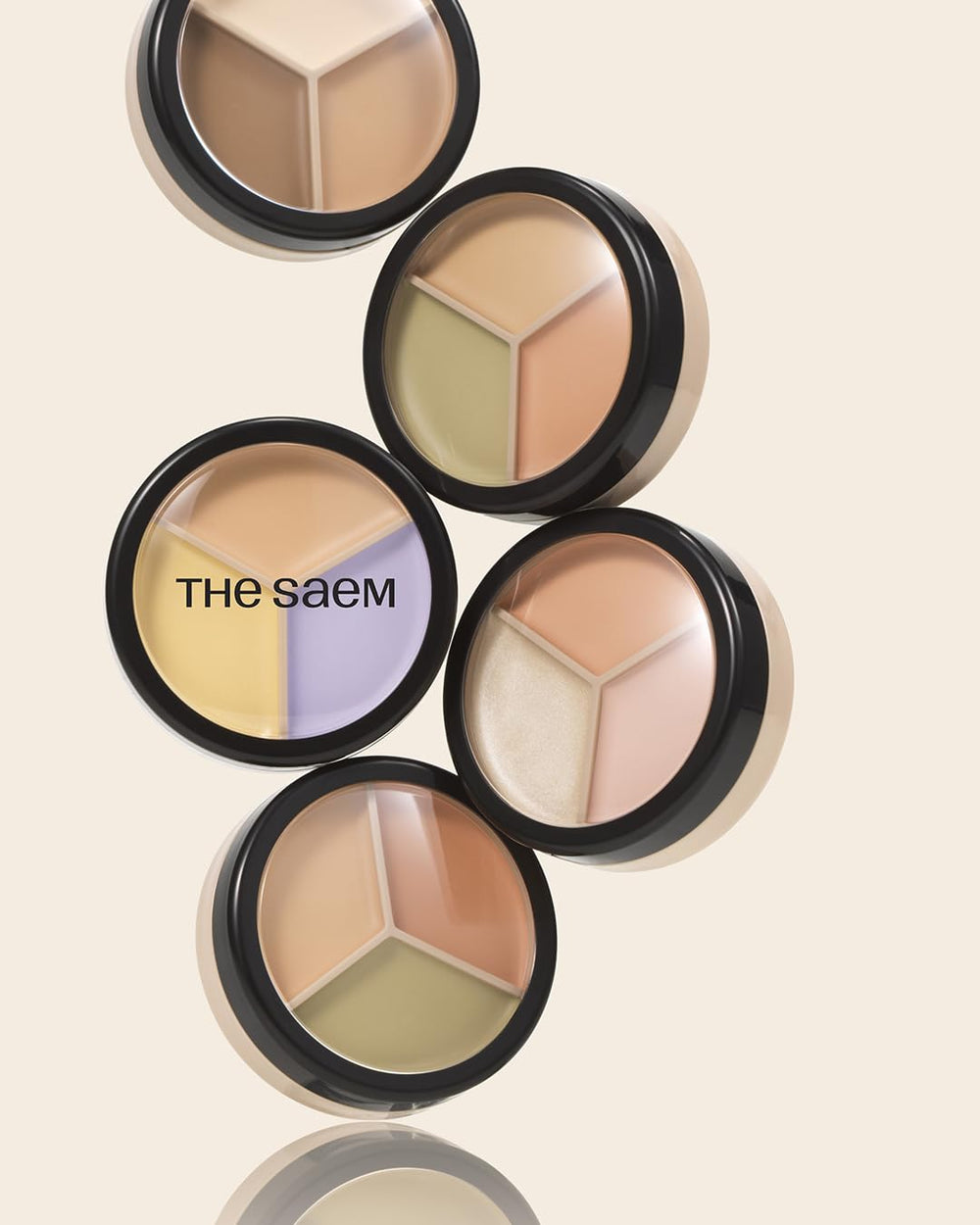 THESAEM Cover Perfection 02 Shading swatch for dimensional contour