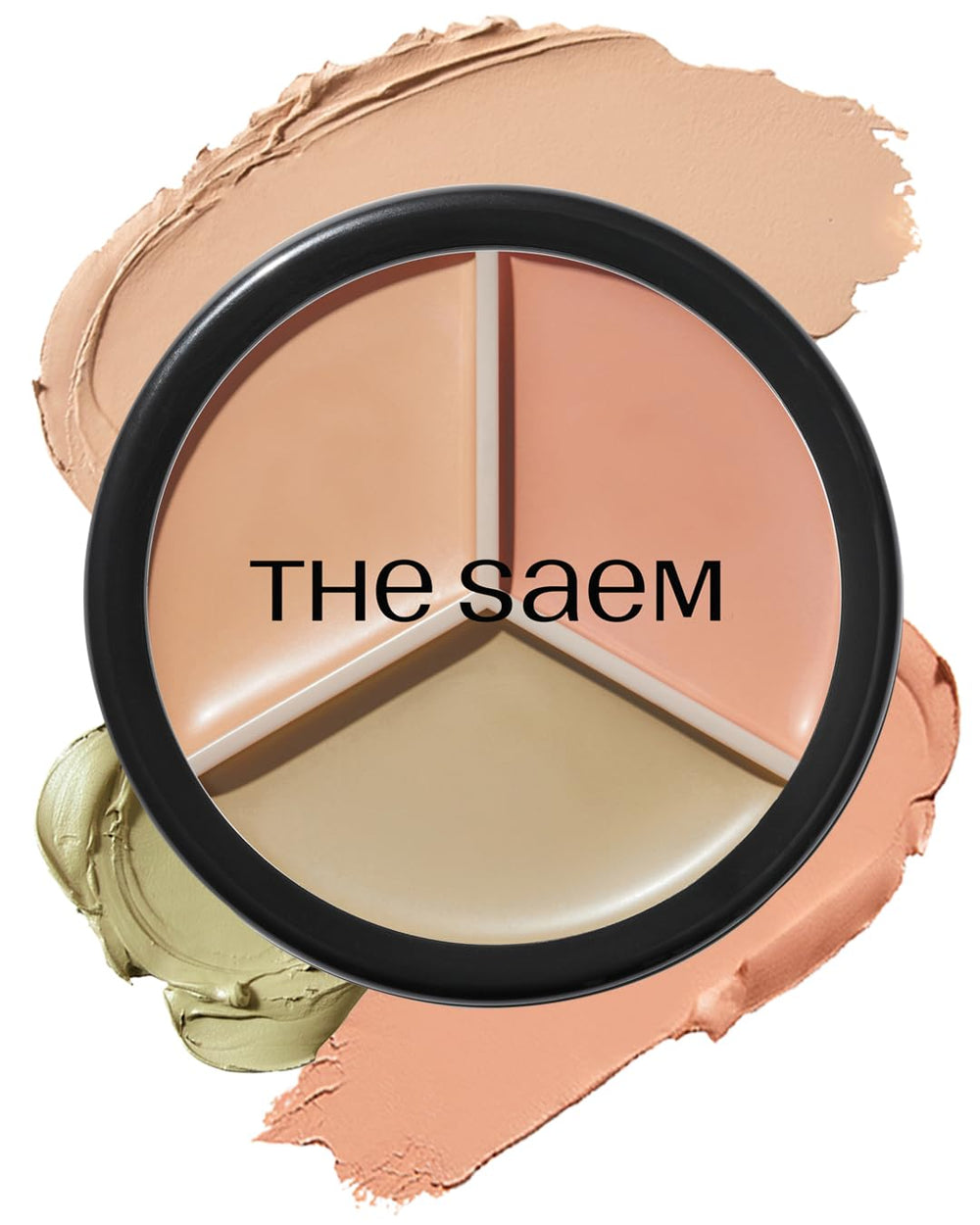 THESAEM Cover Perfection concealer palette close-up for creamy coverage and seamless blending