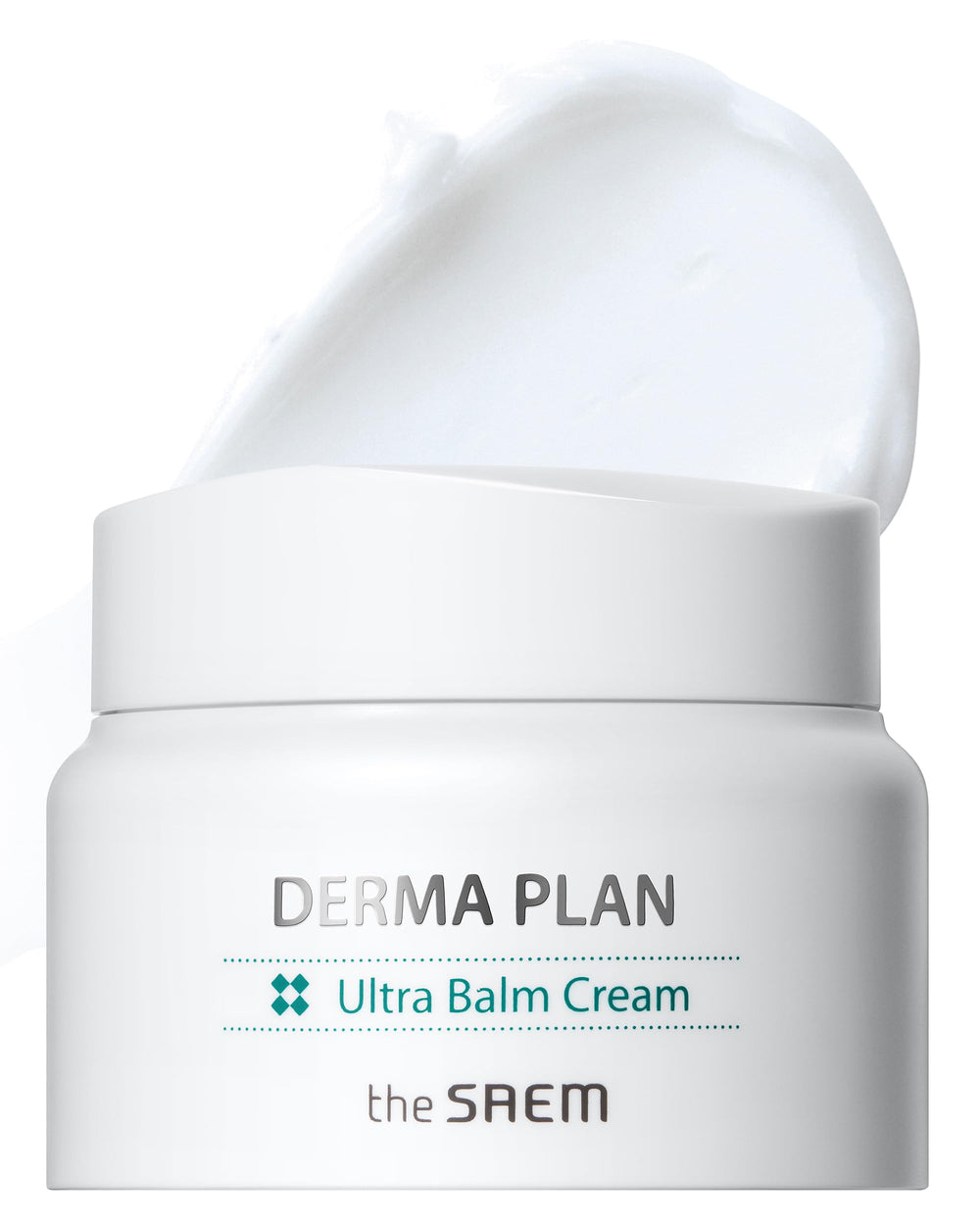 THESAEM Derma Plan Ultra Balm Cream jar close-up highlighting rich hydration.