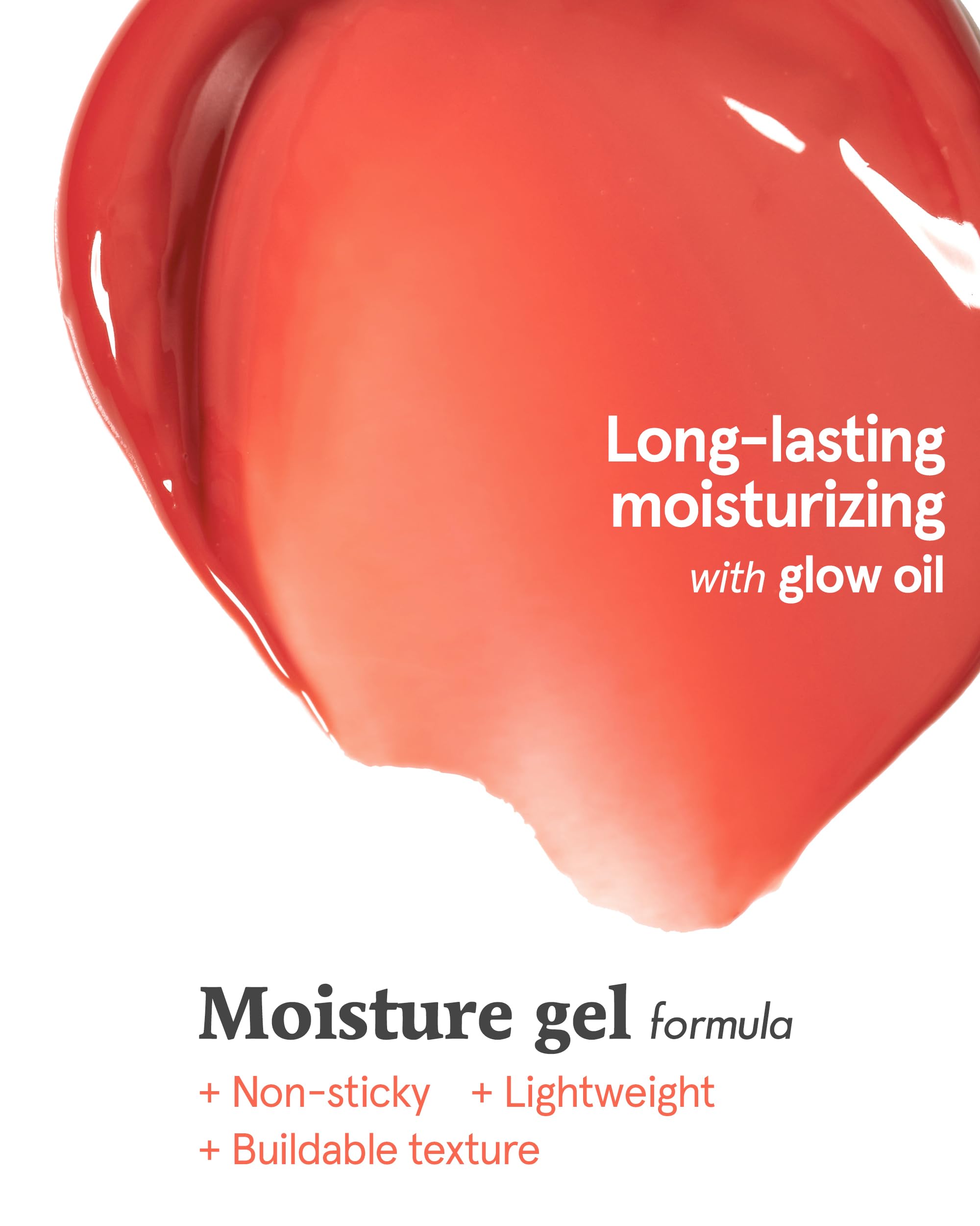 THESAEM Saemmy's Ade Shot Tint jelly-glow on lips demonstrates buildable color.