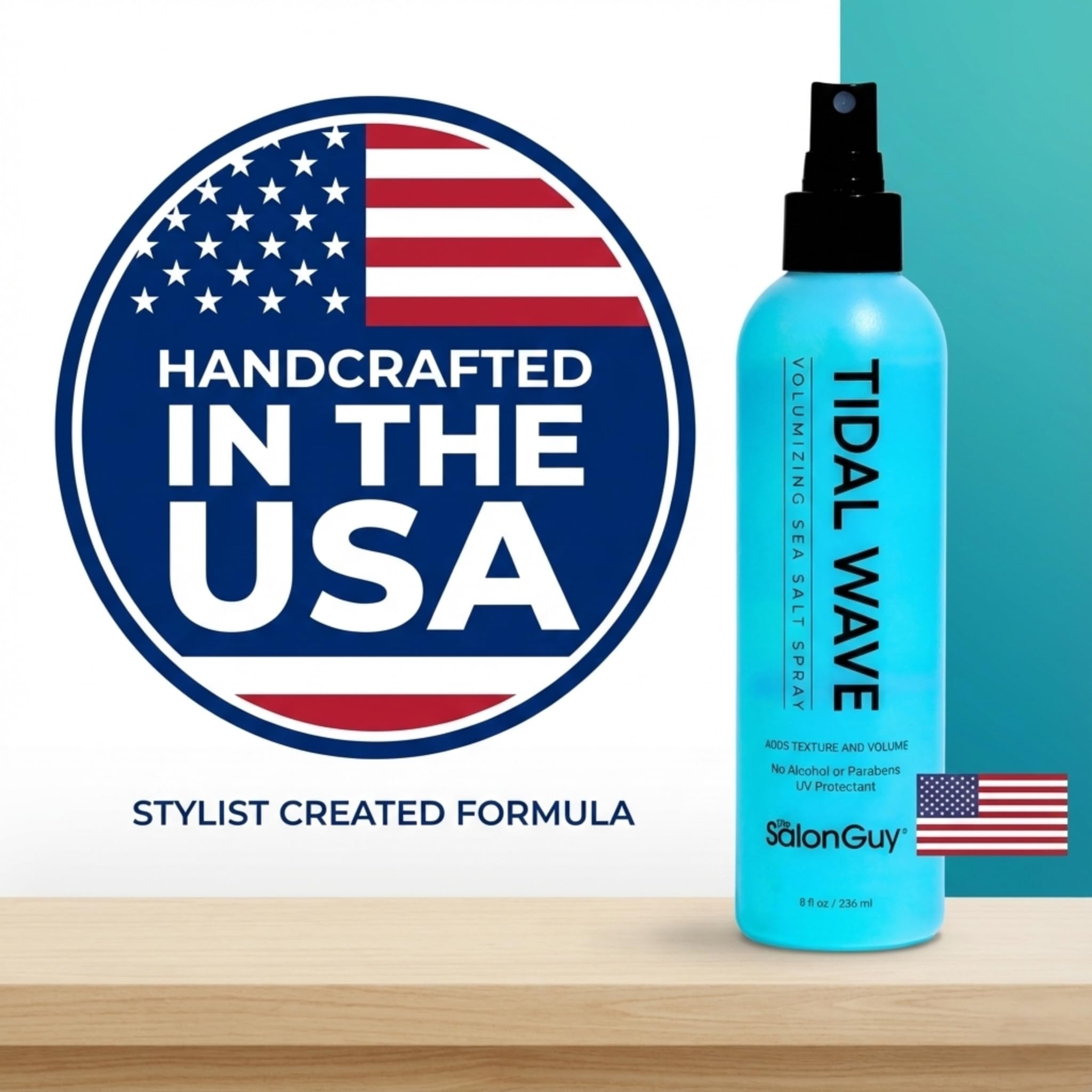 THESALONGUY Tidal Wave USA-made by a professional stylist