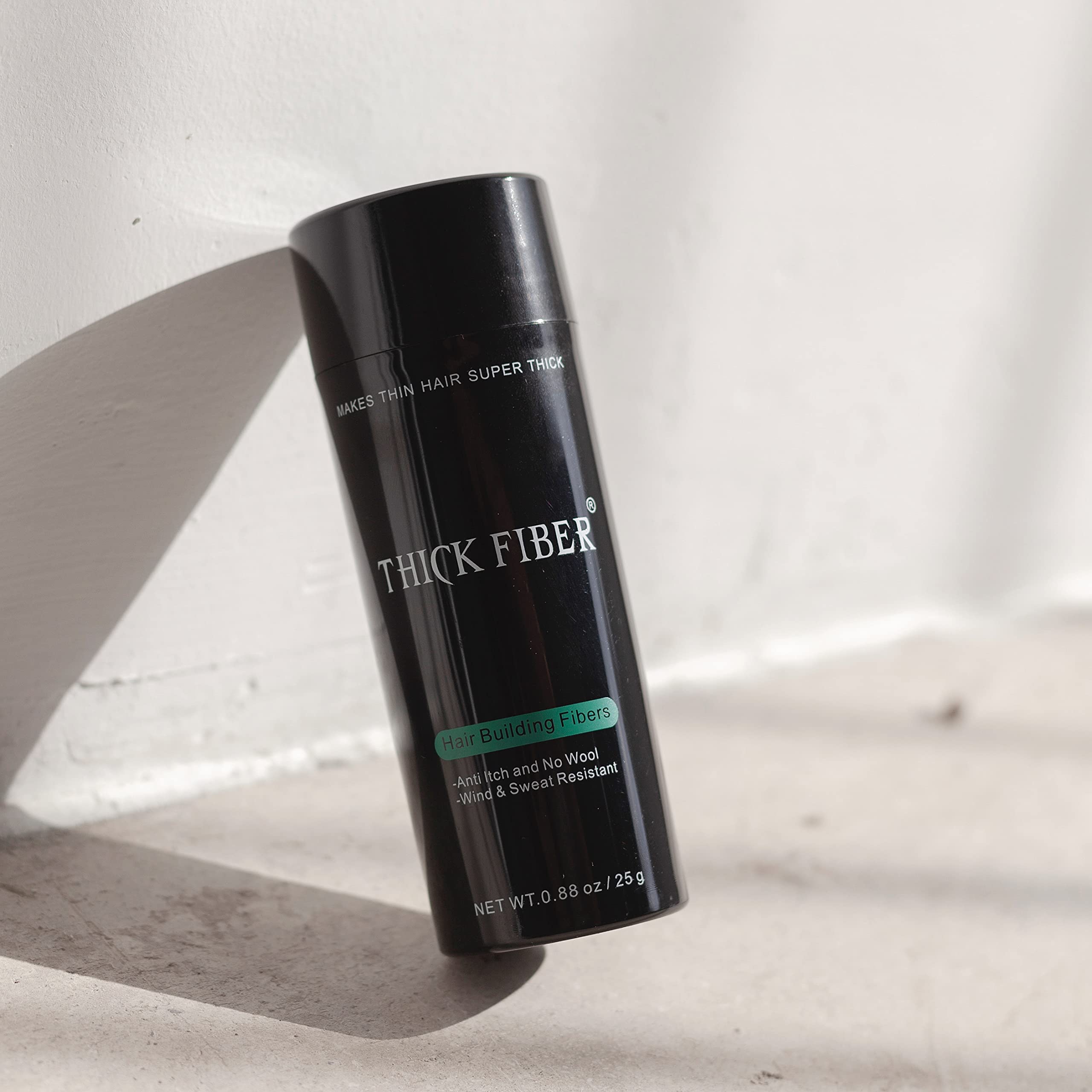 Thick Fiber before-after shows fast, noticeable coverage results.