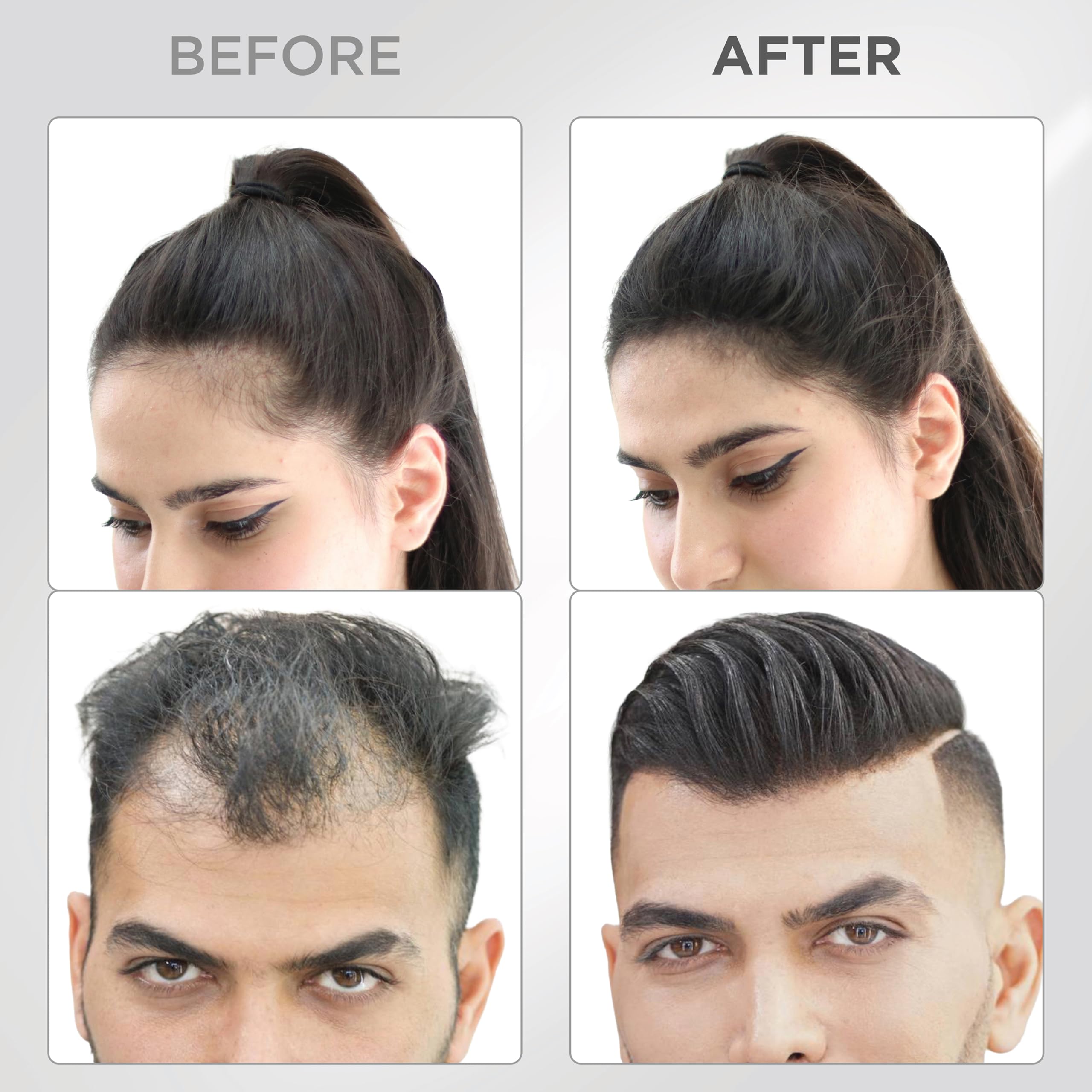 Thick Fiber styling spray finish use to extend hold