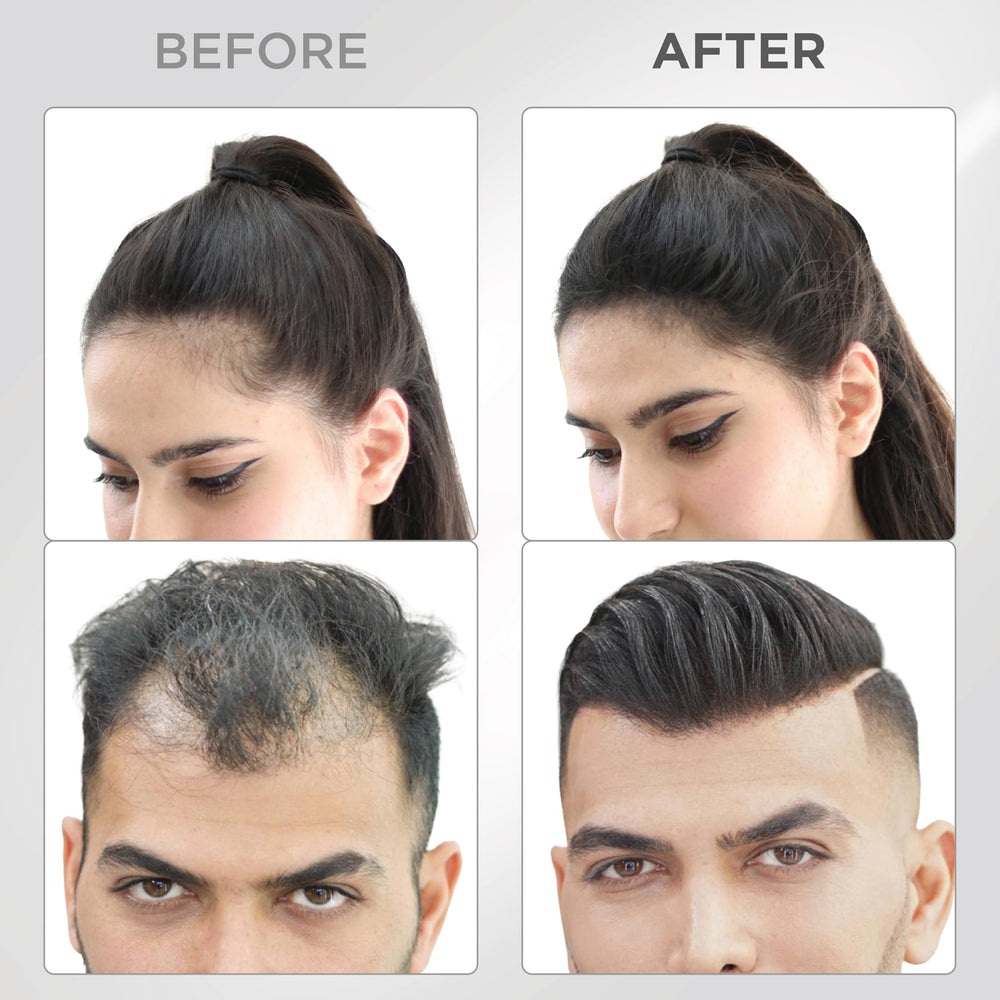 Thick Fiber styling spray finish use to extend hold