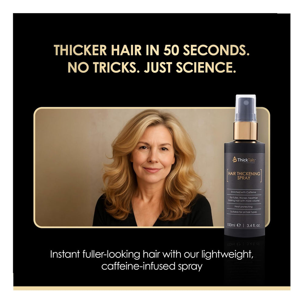 ThickTails root lift volume on fine hair ready for styling.