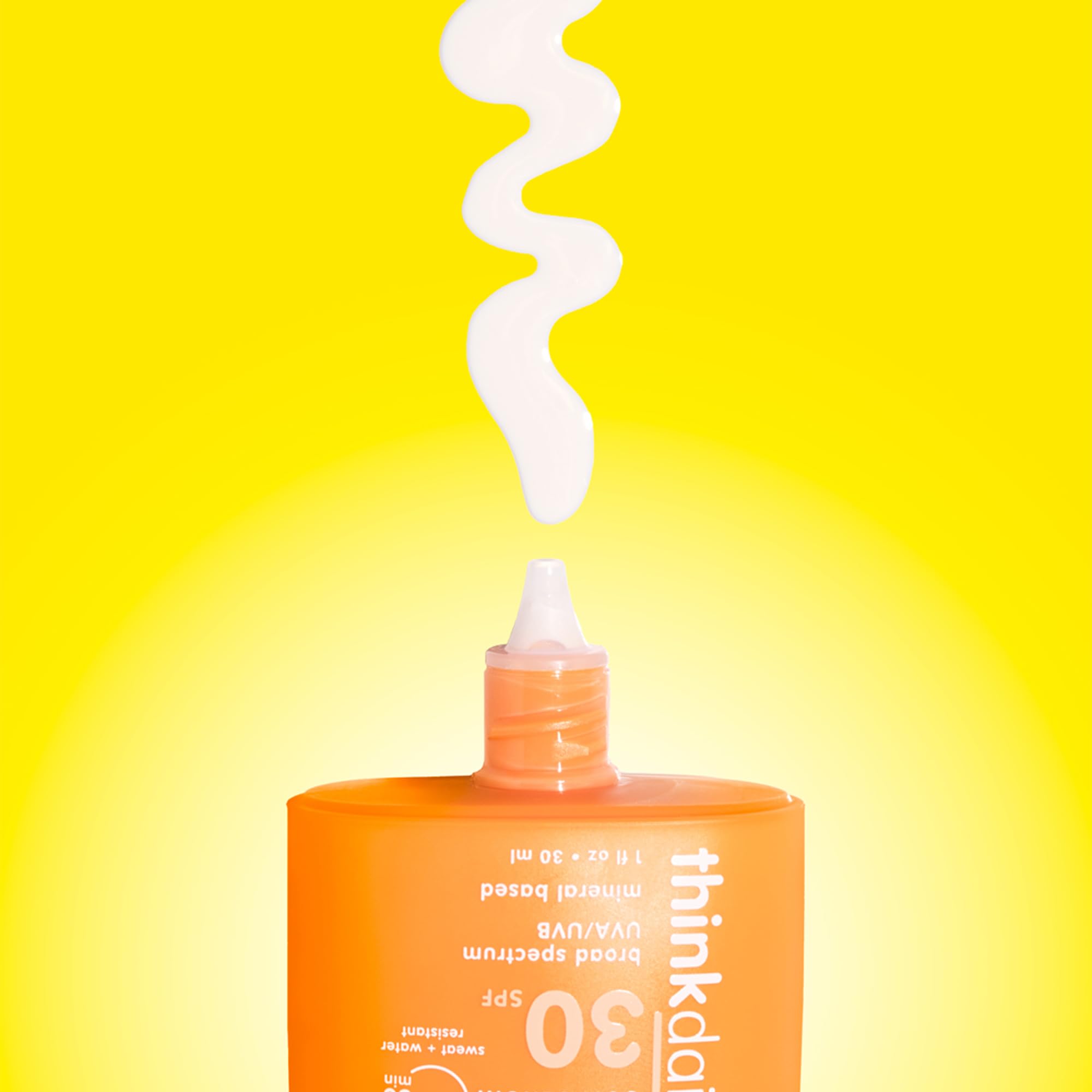 Thinkdaily SPF 30 includes aloe vera for soothing hydration.