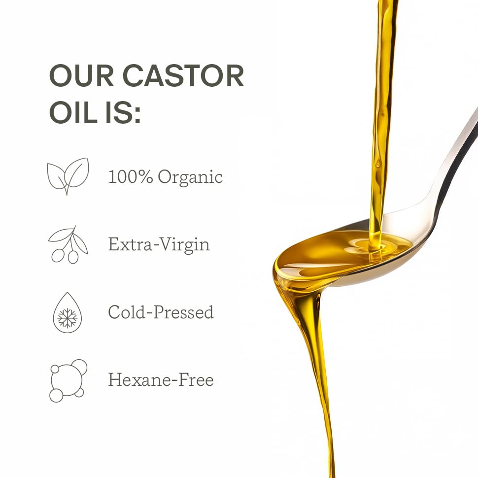 Third Layer Night Oil label highlights organic, hexane-free castor oil.