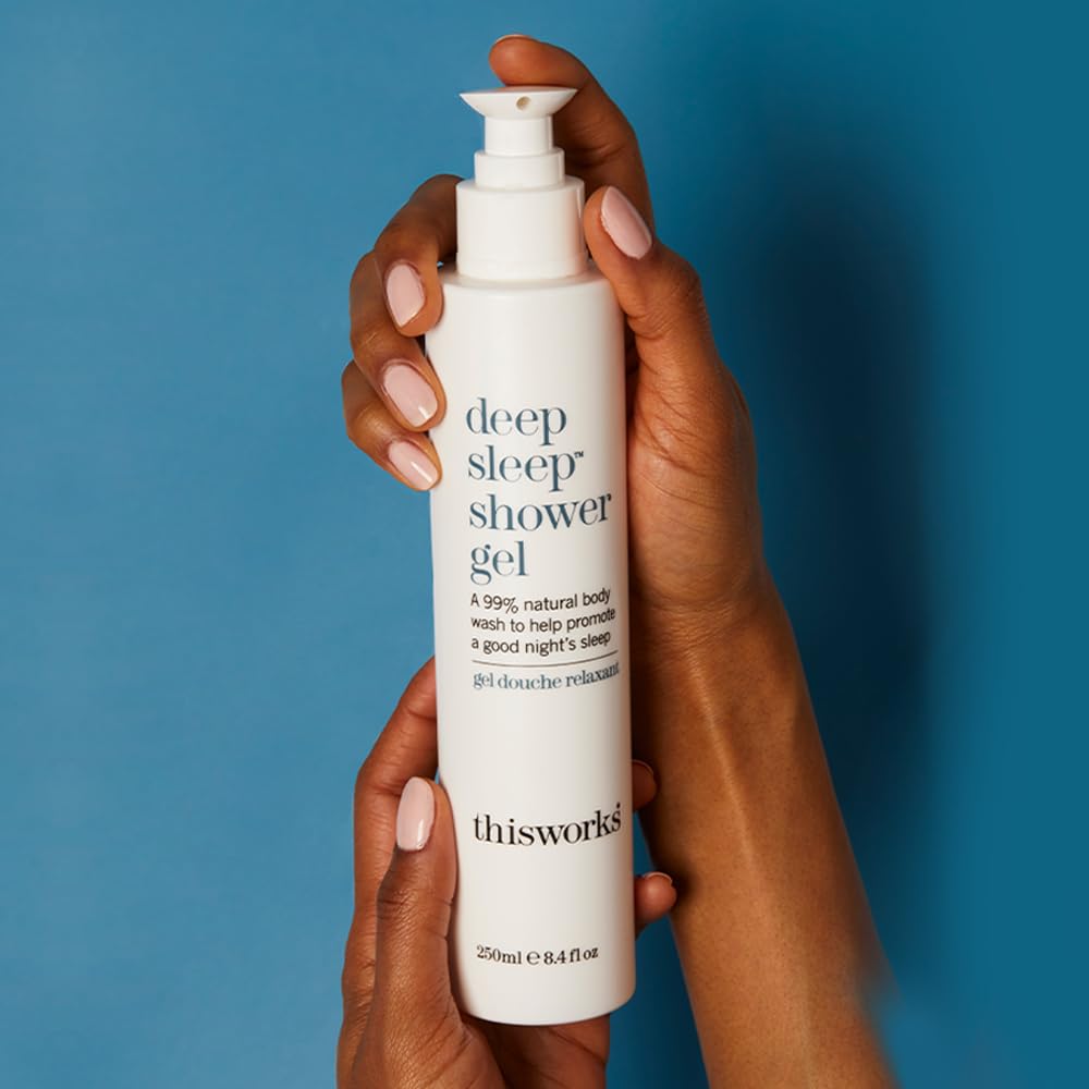 Close-up of Vetivert, Chamomile and Lavender ingredients in THISWORKS gel