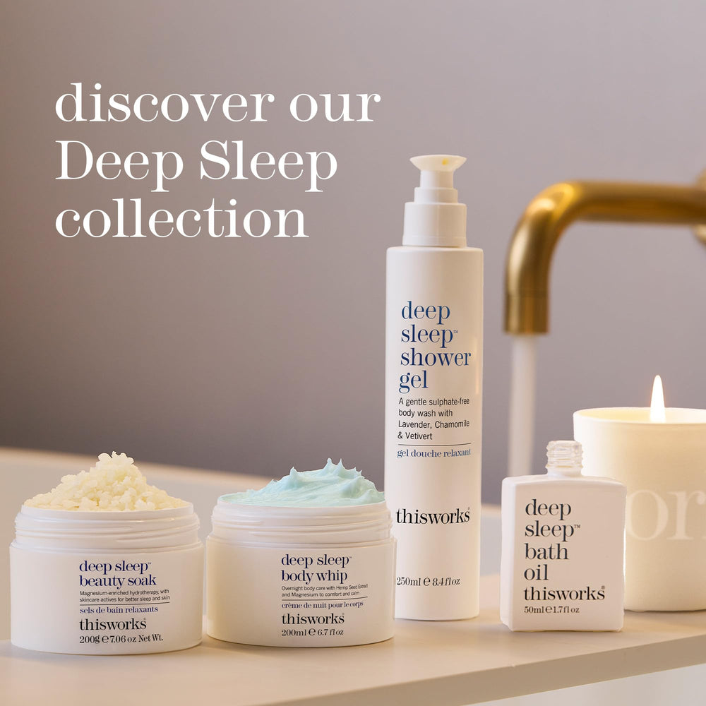 Packaging label highlights natural, sulphate-free formula of THISWORKS gel