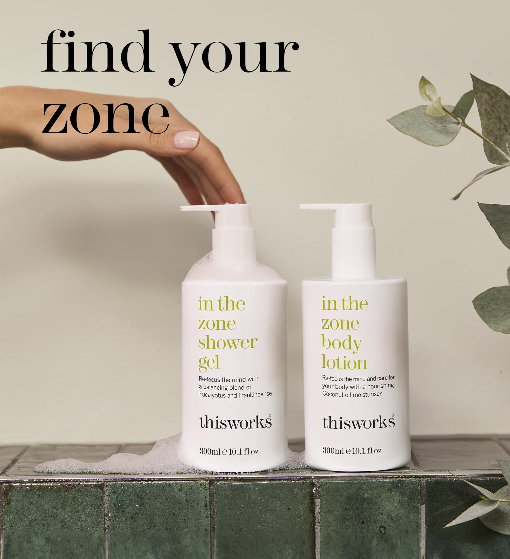 THISWORKS In The Zone Shower Gel vegan formula suits all skin types for gentle cleansing.