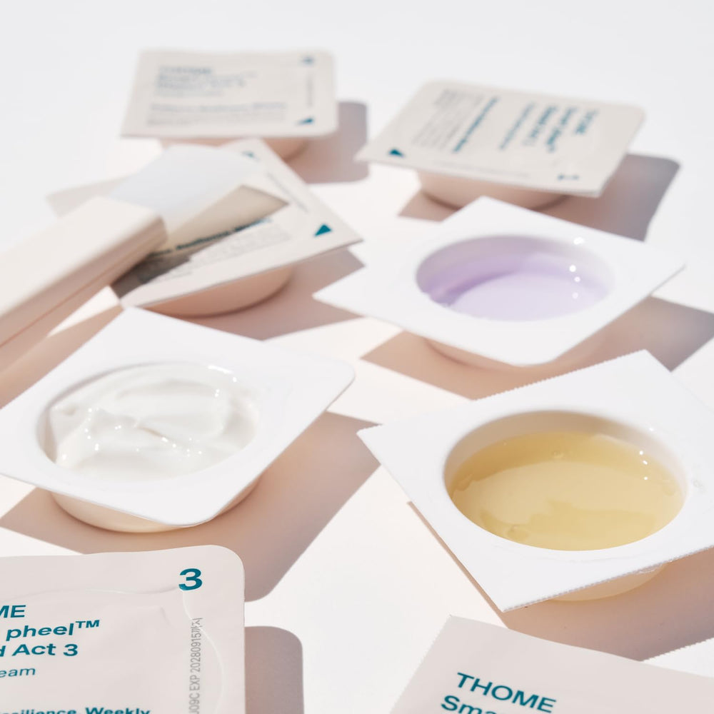 THOME G-Peel Kit Plump step closeup conveys deep hydration and skin fullness.