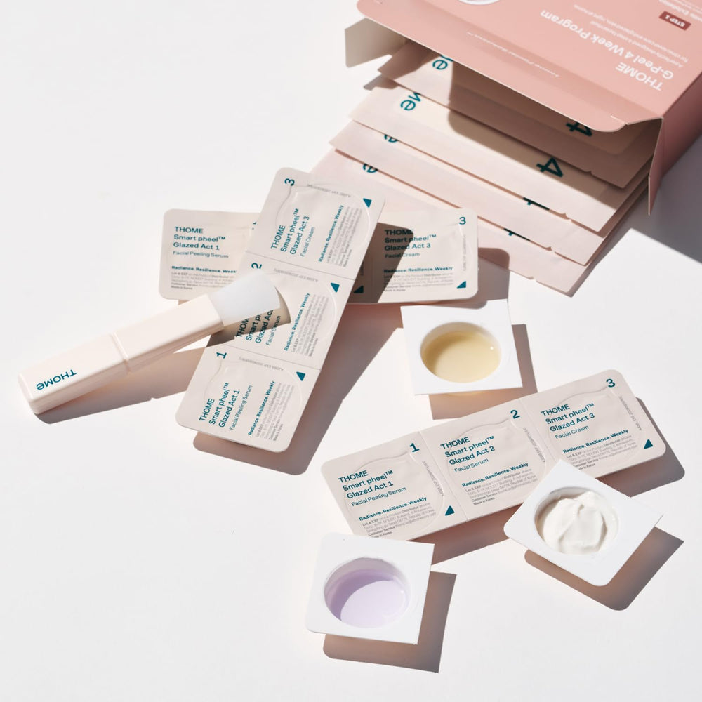 THOME G-Peel Kit Strengthen step closeup showcases boosted resilience and a radiant feel.