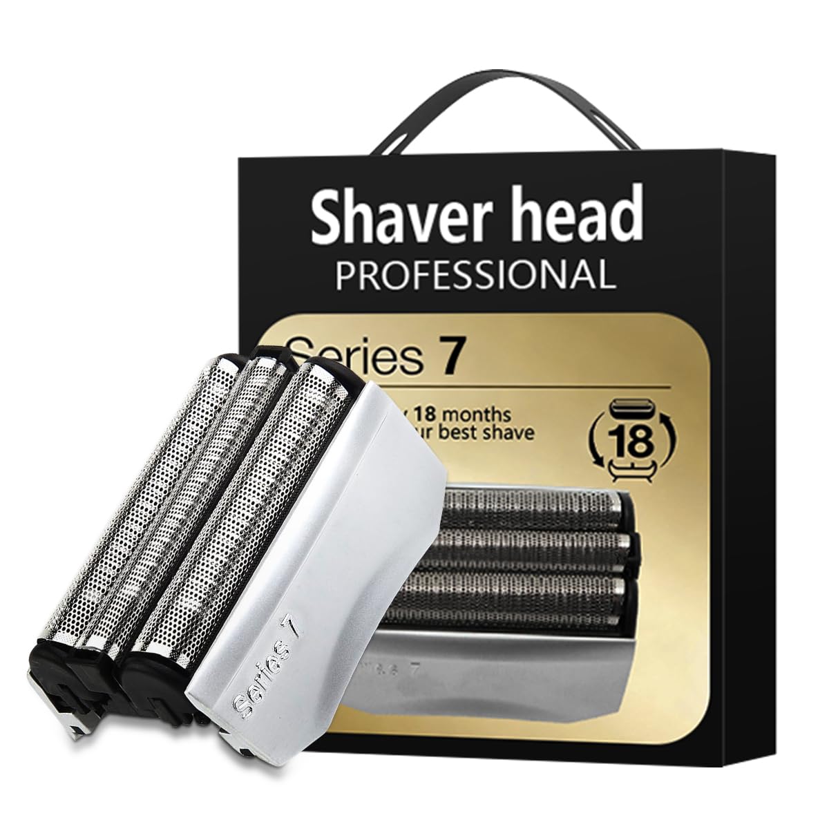 Thorifly 70S replacement head for Braun Series 7 delivers a smooth shave and easy upkeep