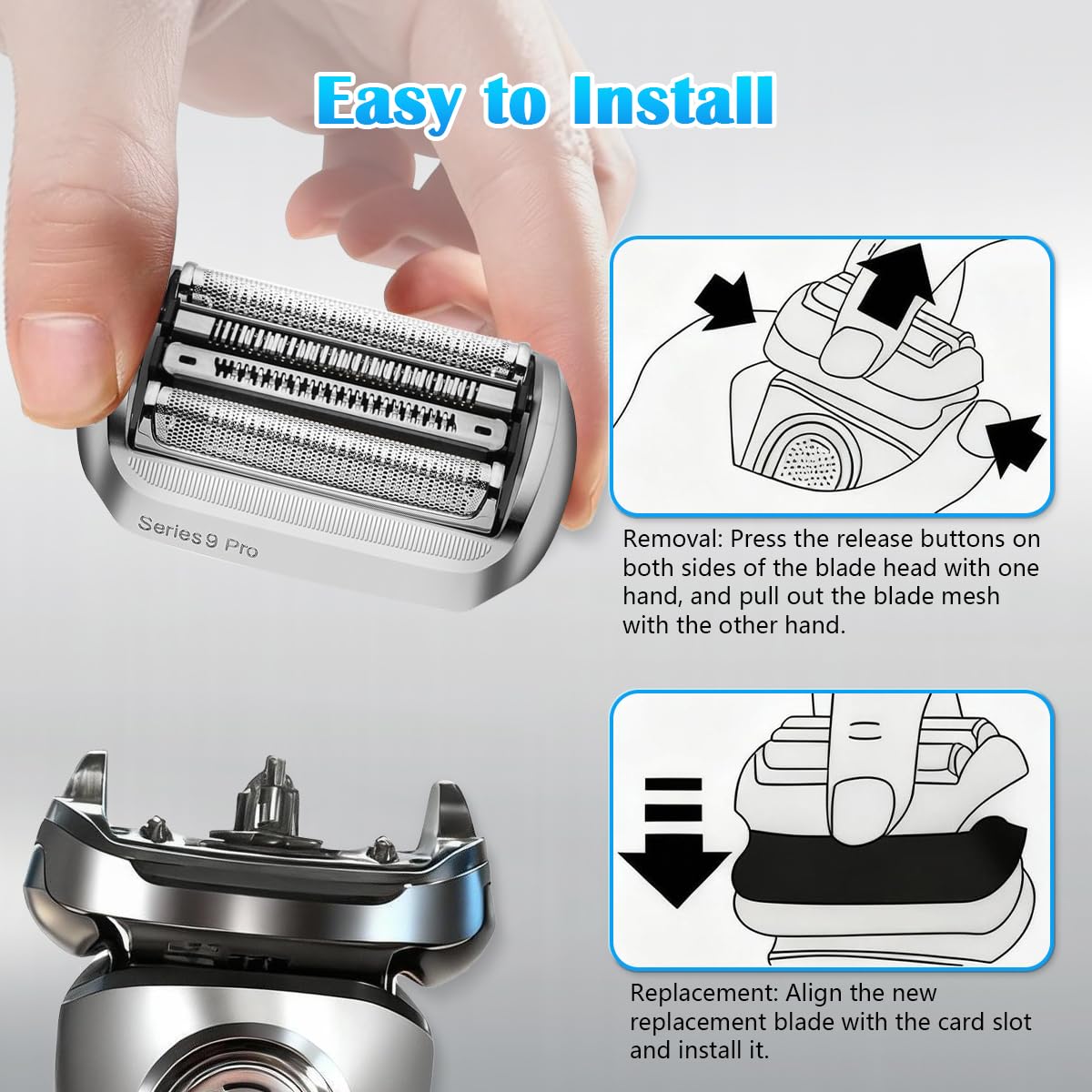 THORIFLY Series 9 94M replacement head packaging secure ready-to-install set.