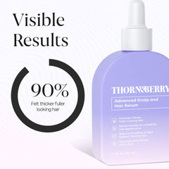 Thorn & Berry bottle pump shows precise, quick-absorption application